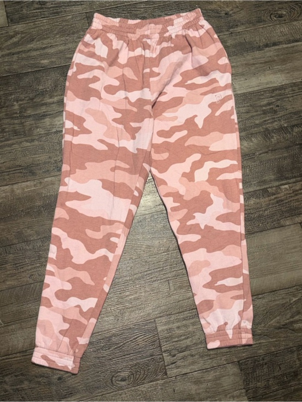 Pink Camo Jogger Sweatpants